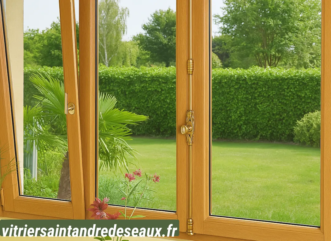 Installation de fenêtre en bois sur mesure Saint-André-des-Eaux